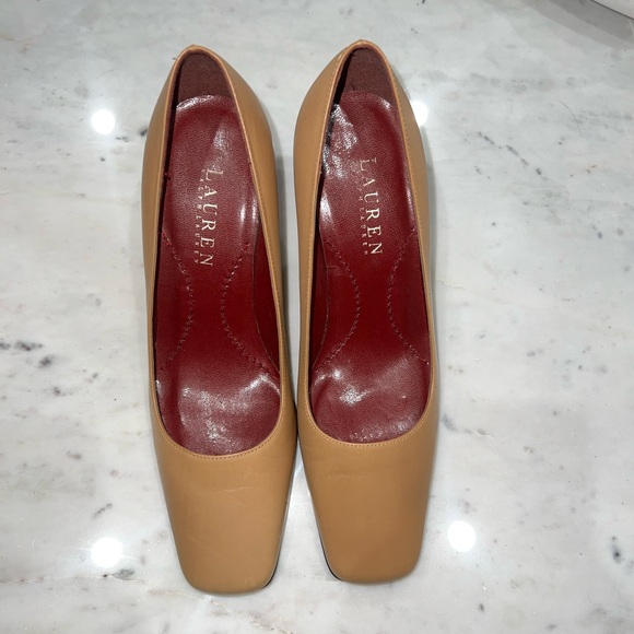 Lauren Ralph Lauren Tan Heels - Picture 1 of 5